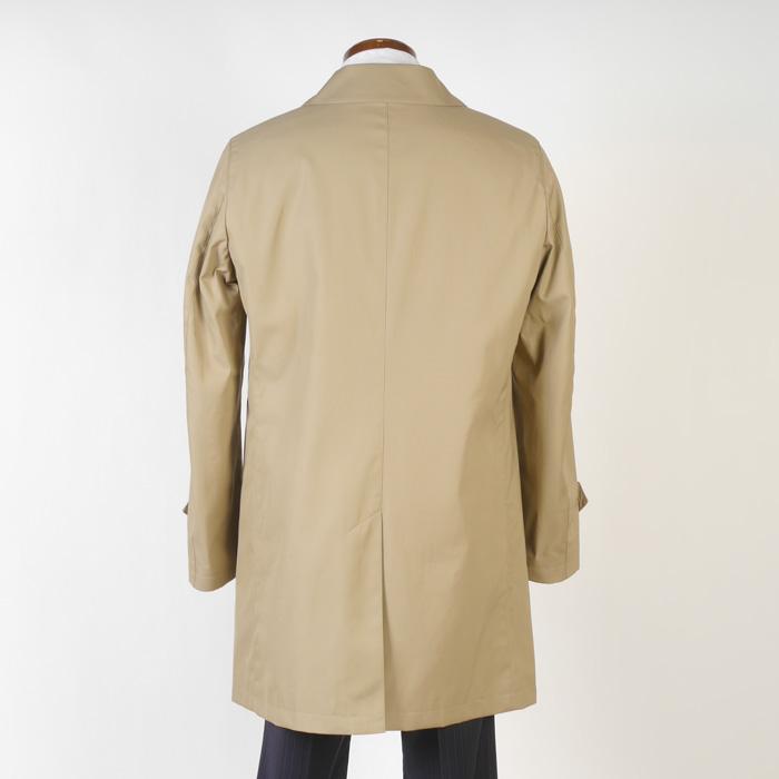 ステンカラー コート メンズ「GIZA SIRO」綿100％素材 全2色 13000