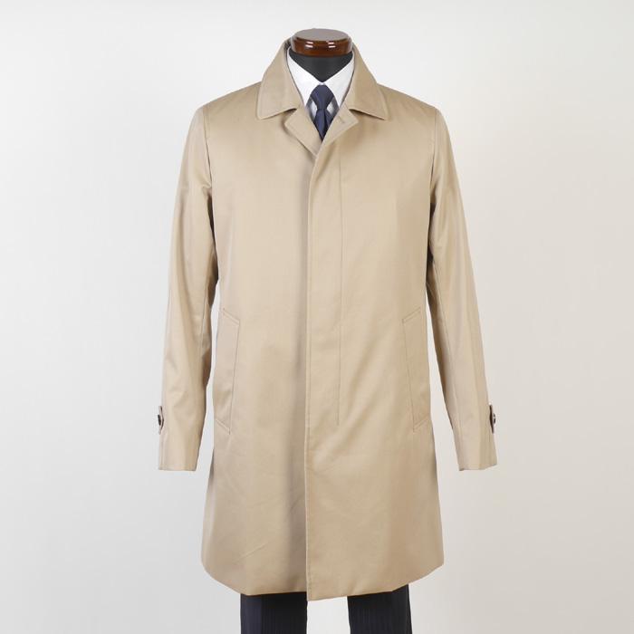 定番ビジネスコート】ステンカラー コート メンズ バイウォーム 長期間