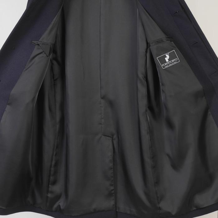 ステンカラー コート メンズ伊「PONTETORTO」ラグラン袖