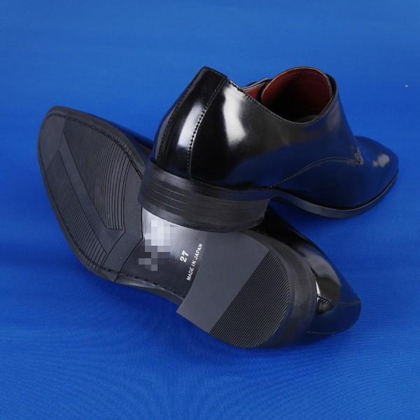 紳士靴RD722−27．0ｃｍ本格拘りスタイルが大特価！ダブルモンクストラップ・ブラックビジネスシューズ！｜y-souko｜04