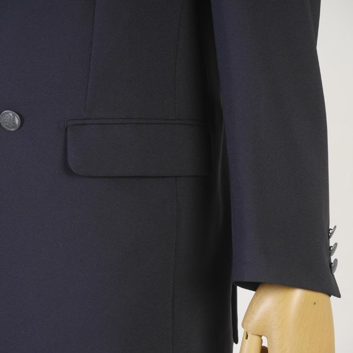 剣道 審判 服 紺ブレザー 銀ボタン ジャケット メンズ4ボタン ダブル