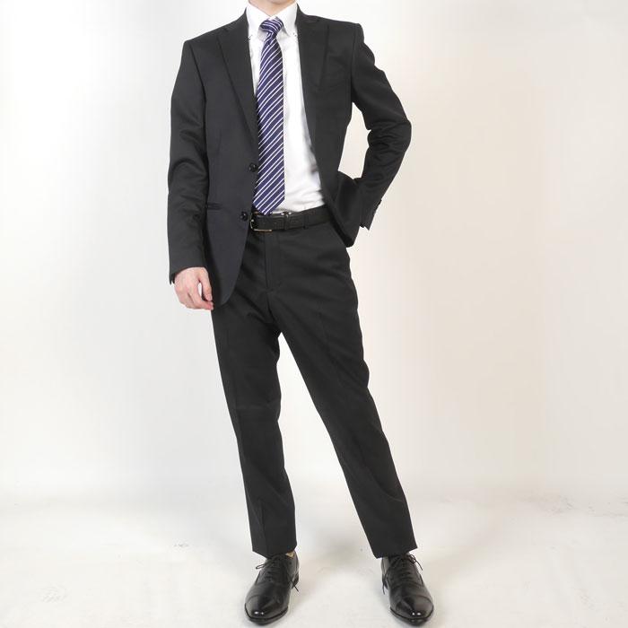 スーツノータック スリム ビジネススーツ メンズ YA A AB体 就活
