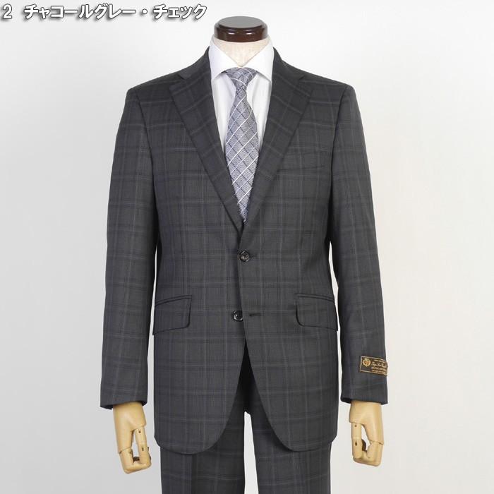 A AB体　LoroPiana　ロロピアーナ Super130's WOOL ノータック スリム ビジネス スーツ メンズ全3柄 35000 RS7003｜y-souko｜09