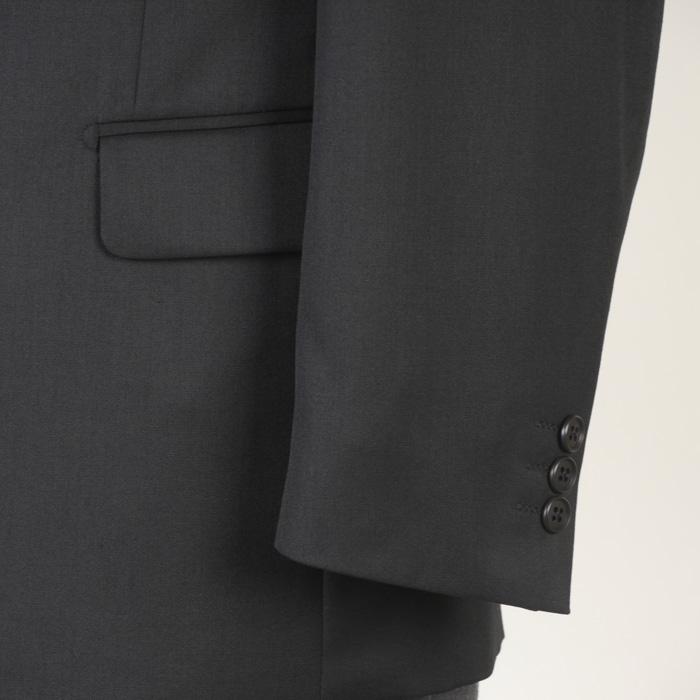 ジャケットビジネス テーラード メンズ A5 定番黒無地 全2種 7000