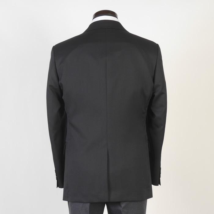 ジャケットビジネス テーラード メンズ A5 定番黒無地 全2種 7000