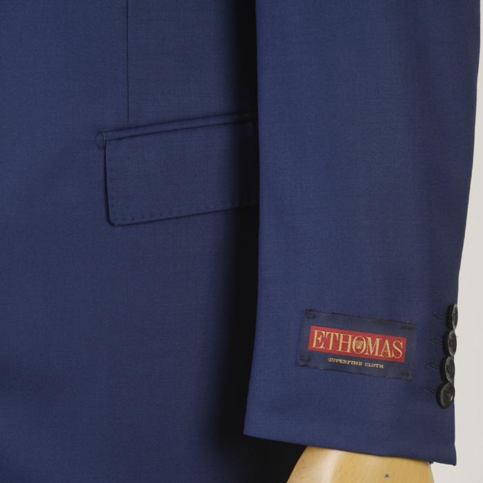 スーツ3ピース E.THOMAS イートーマス ノータック ビジネススーツ