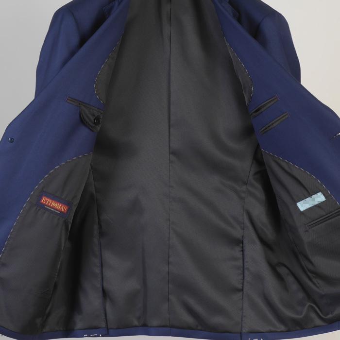 スーツ3ピース E.THOMAS イートーマス ノータック ビジネススーツ