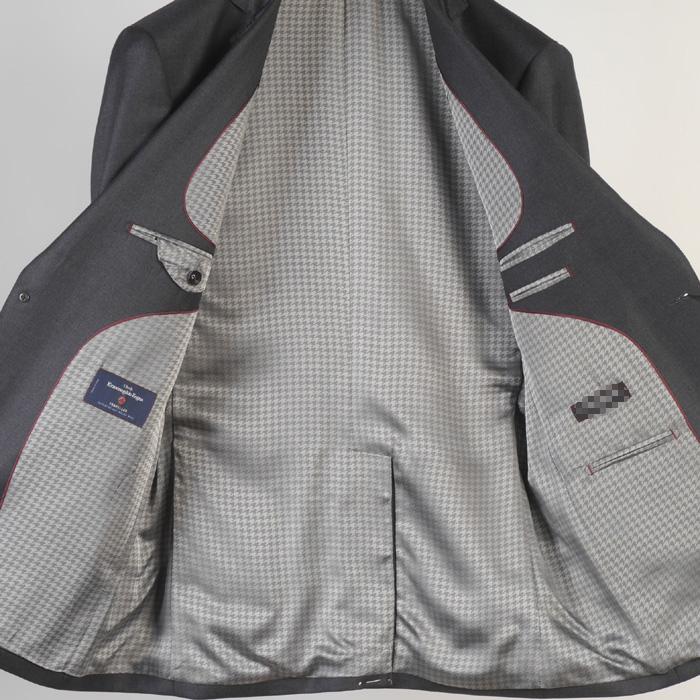 スーツ ErmenegildoZegna ゼニア「TRAVELLER」トラベラーノータック スリム ビジネス スーツ メンズ本水牛釦使用 全5柄 54000 bi tRS2050の画像