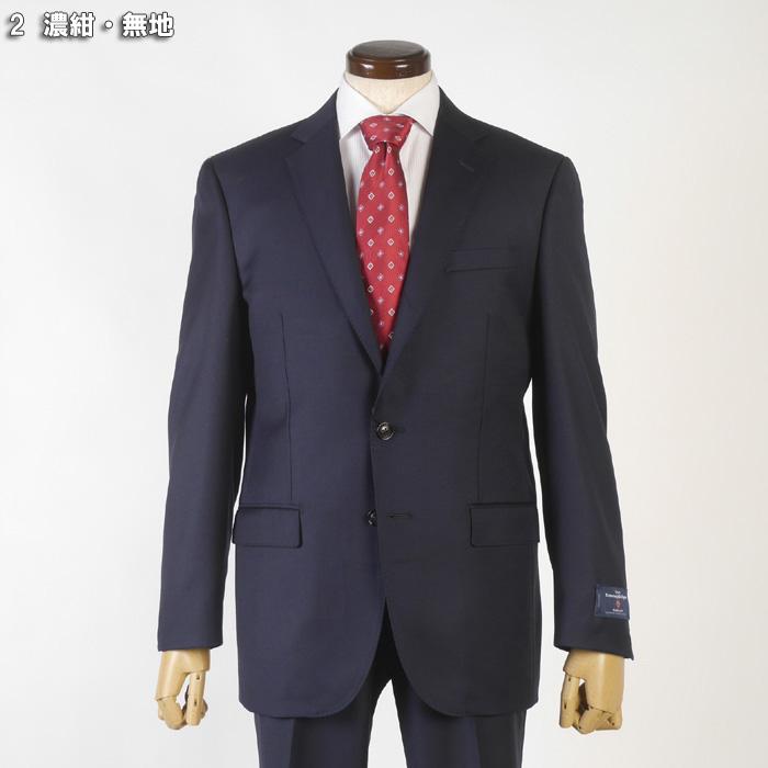 スーツ ErmenegildoZegna ゼニア「TRAVELLER」トラベラーノータック スリム ビジネス スーツ メンズ本水牛釦使用 全5柄 54000 bi tRS2050の画像
