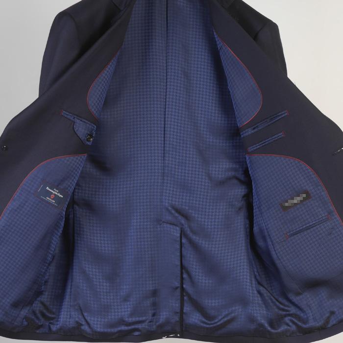 スーツ ErmenegildoZegna ゼニア「TRAVELLER」トラベラーノータック スリム ビジネス スーツ メンズ本水牛釦使用 全5柄 54000 bi tRS2050の画像