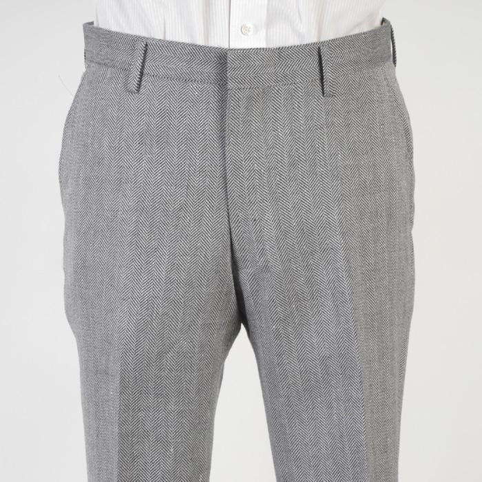 スーツ ErmenegildoZegna ゼニア「CROSS PLY」クロスプライノータック スリム ビジネス スーツ メンズ本水牛釦使用 全2柄 51000 bi tRS2051の画像