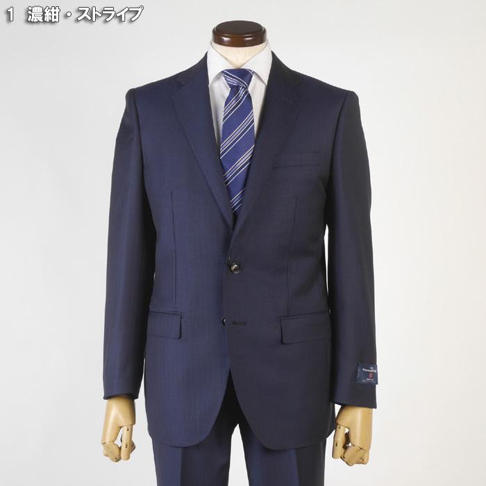 スーツ ErmenegildoZegna ゼニア「TRAVELLER」トラベラーノータック スリム ビジネス スーツ メンズ本水牛釦使用 全5柄 54000 bi tRS3057の画像
