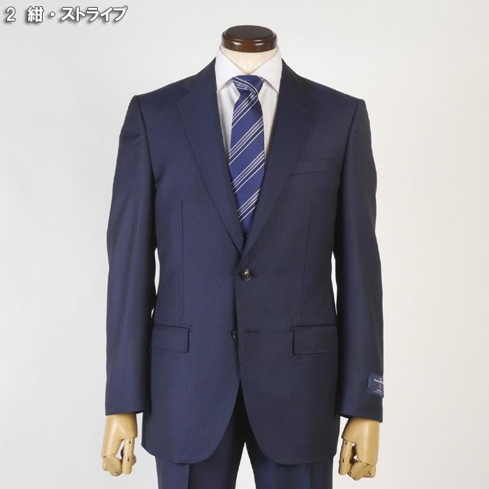 スーツ ErmenegildoZegna ゼニア「TRAVELLER」トラベラーノータック スリム ビジネス スーツ メンズ本水牛釦使用 全5柄 54000 bi tRS3057の画像