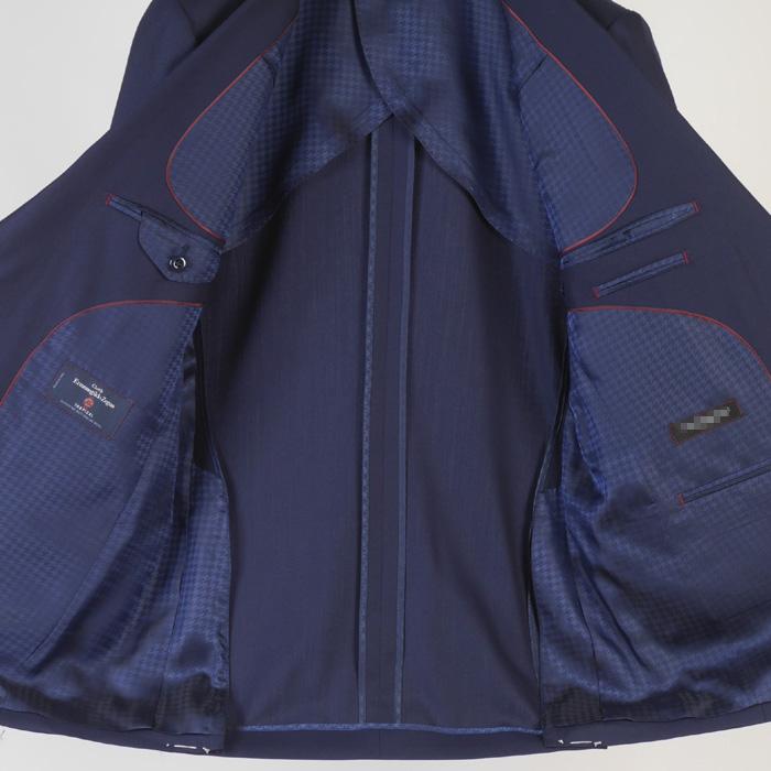 スーツ ErmenegildoZegna ゼニア「TROPICAL」トロピカルノータック スリム ビジネス スーツ メンズ本水牛釦使用 全3柄 54000 bi tRS3058の画像
