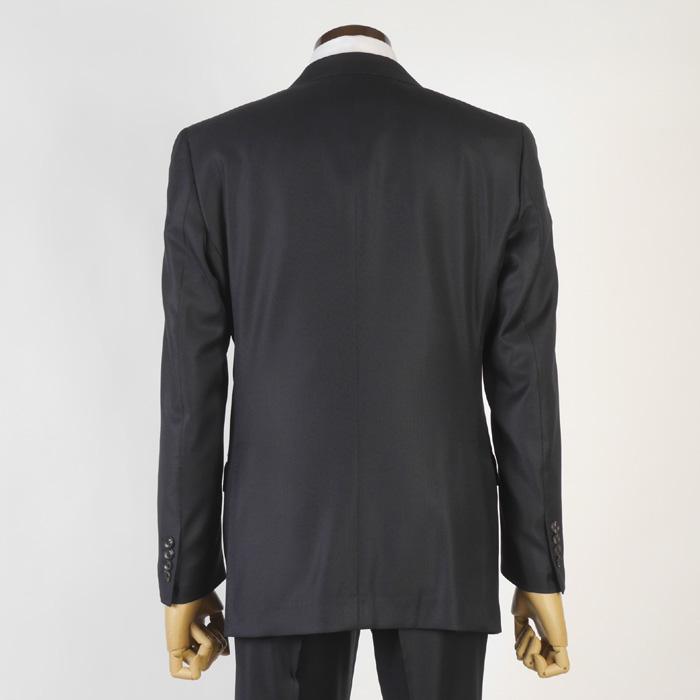 スーツ Loropiana ロロピアーナ「365」Super130'sノータック スリム ビジネス スーツ メンズ本水牛釦使用 全2柄 48000 bi tRS3059aの画像