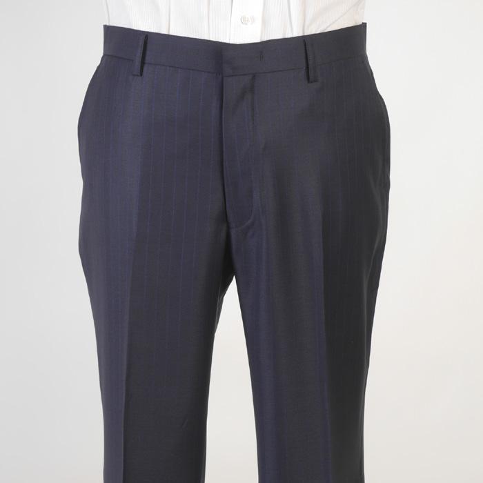スーツ Loropiana ロロピアーナ「365」Super130'sノータック スリム ビジネス スーツ メンズ本水牛釦使用 全5柄 48000 bi tRS3059abの画像