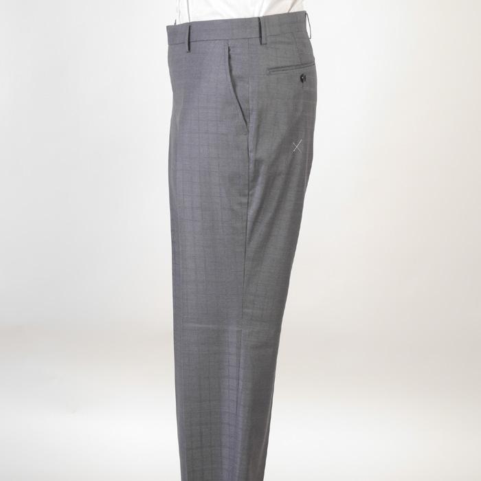 スーツ Loropiana ロロピアーナ「365」Super130'sノータック スリム ビジネス スーツ メンズ本水牛釦使用 全2柄 48000 bi tRS3060aの画像