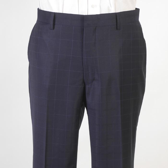 スーツ Loropiana ロロピアーナ「365」Super130'sノータック スリム ビジネス スーツ メンズ本水牛釦使用 全2柄 48000 bi tRS3060abの画像