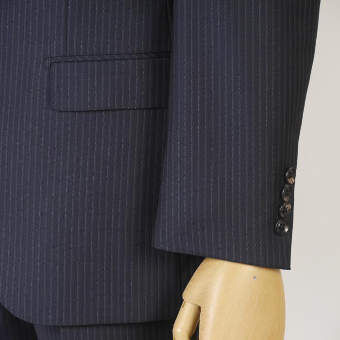 スーツ Loropiana ロロピアーナ FOUR SEASONS ノータックスリム ビジネススーツメンズ本水牛釦使用 全2色 42000 tRS4008の画像