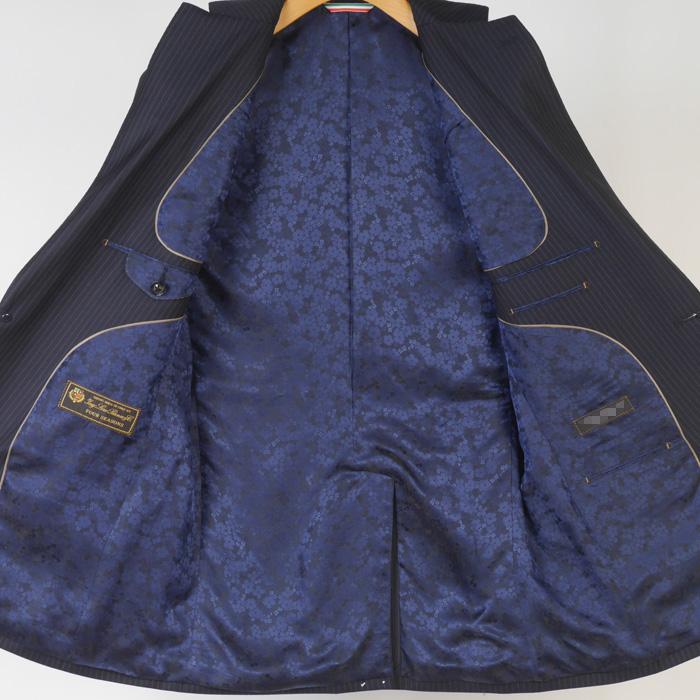 スーツ Loropiana ロロピアーナ FOUR SEASONS ノータックスリム ビジネススーツメンズ本水牛釦使用 全2色 42000 tRS4008の画像