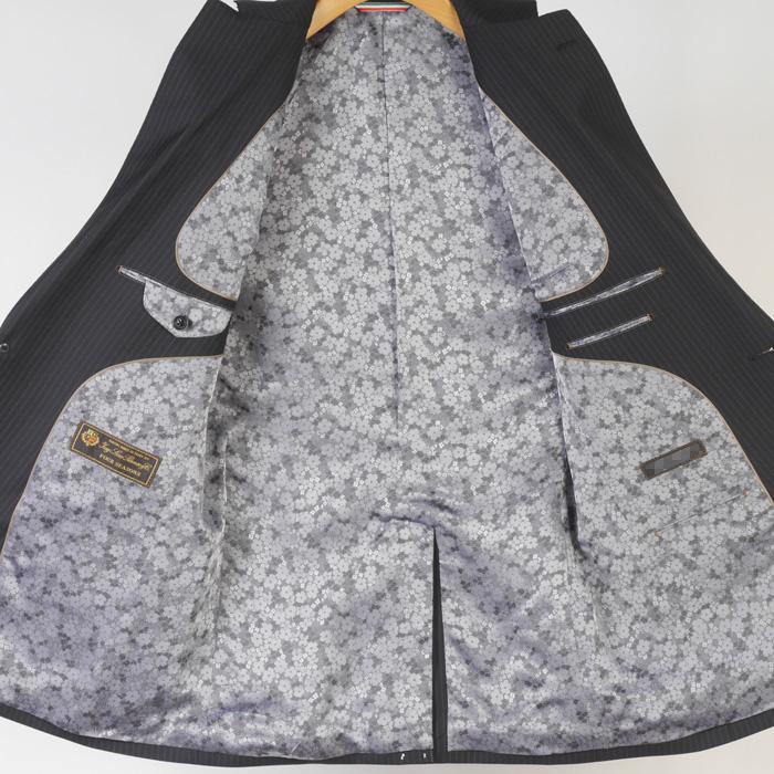 スーツ Loropiana ロロピアーナ FOUR SEASONS ノータックスリム ビジネススーツメンズ本水牛釦使用 全2色 42000 tRS4008の画像
