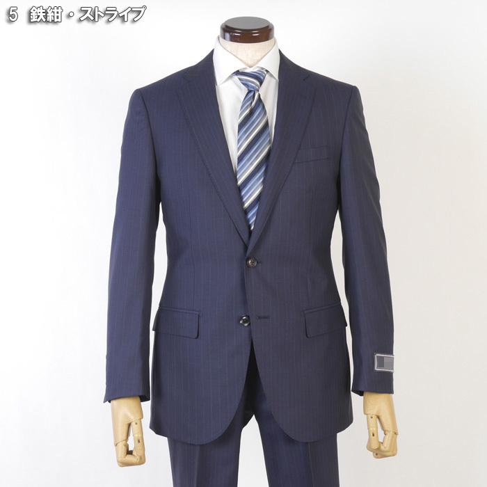 スーツ NIKKE 日本毛織ノータック スリム ビジネススーツ メンズ 本