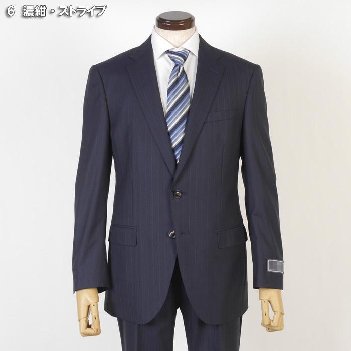 スーツ NIKKE 日本毛織ノータック スリム ビジネススーツ メンズ 本