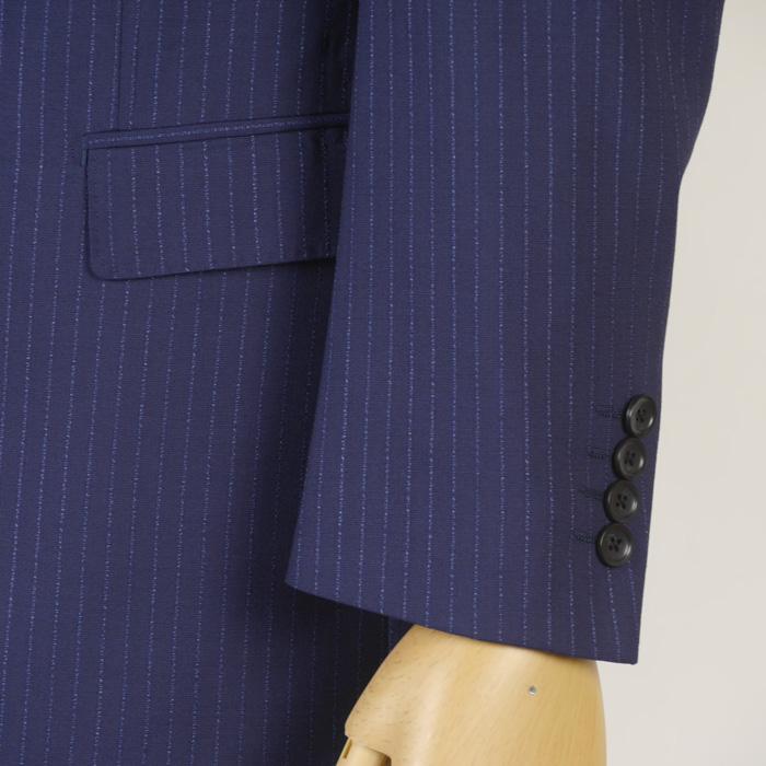 スーツ3ピースドラゴノータック ビジネススーツ メンズ良質ウール100％素材 全3柄 32000 bi tRS5055｜y-souko｜03