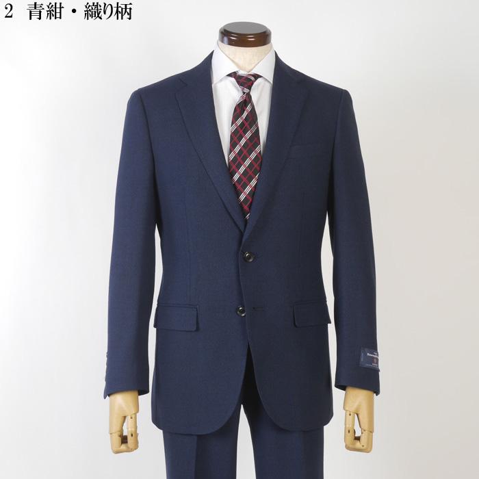 スーツ ErmenegildoZegna ゼニア「ELECTA」エレクタビジネス スーツ メンズ ノータック スリム本水牛釦使用 全2柄 bi 48000 tRS6052の画像