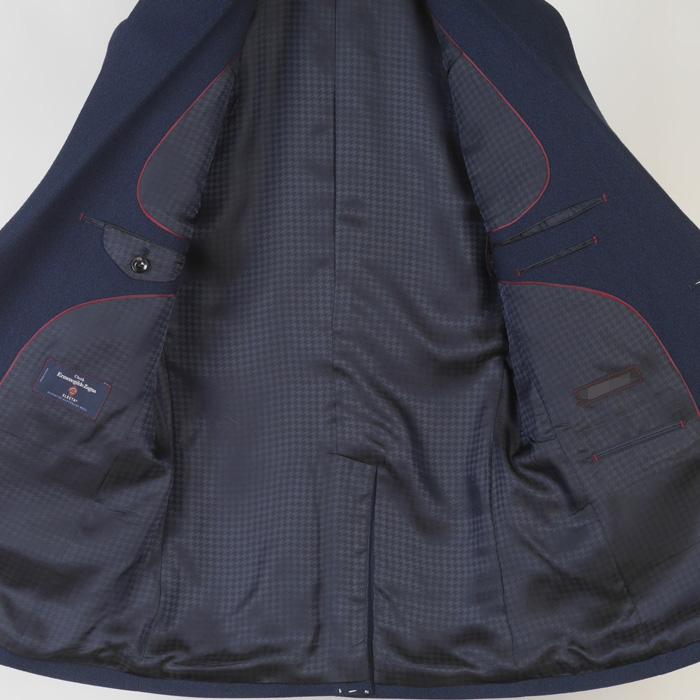 スーツ ErmenegildoZegna ゼニア「ELECTA」エレクタビジネス スーツ メンズ ノータック スリム本水牛釦使用 全2柄 bi 48000 tRS6052の画像