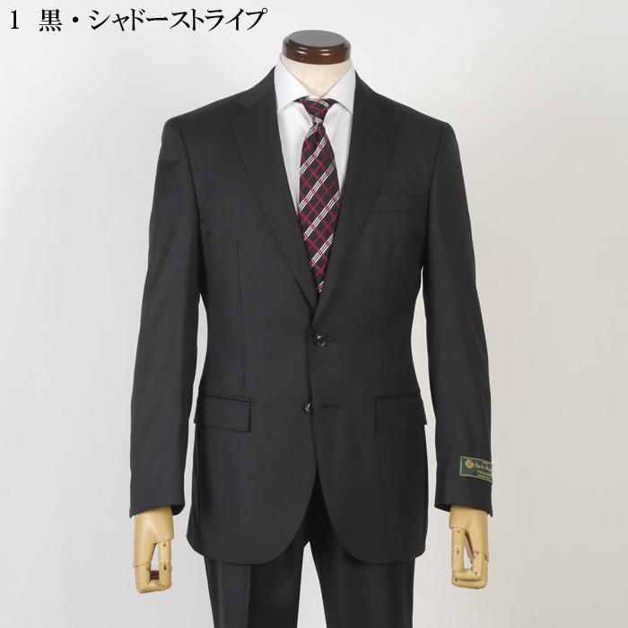SHIPS ロロピアーナ日本製スーツ　ブラック　super130's 48-50 Loro Piana ロロピアーナ スーツ 春夏 SUPER 130'S WOOL