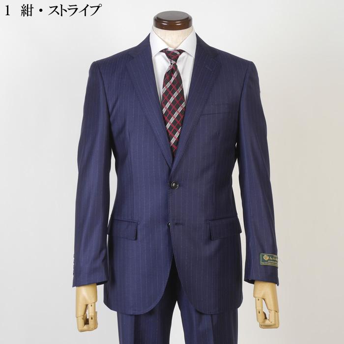 高級⭐︎ユニバーサルランゲージ ロロピアーナ ストライプ柄 Loro Piana（ロロピアーナ） スーツ ロロピアーナ「AUSTRALIS」Soft