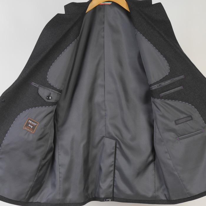 スーツ DRAGO ドラゴ SWING Super130'sノータック スリム ビジネス