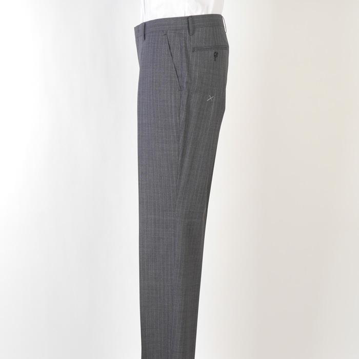 スーツ ErmenegildoZegna ゼニア「TROPICAL JASPE」トロピカルジャスペノータック スリム ビジネス スーツ メンズ本水牛釦使用  bi 48000 tRS7002の画像