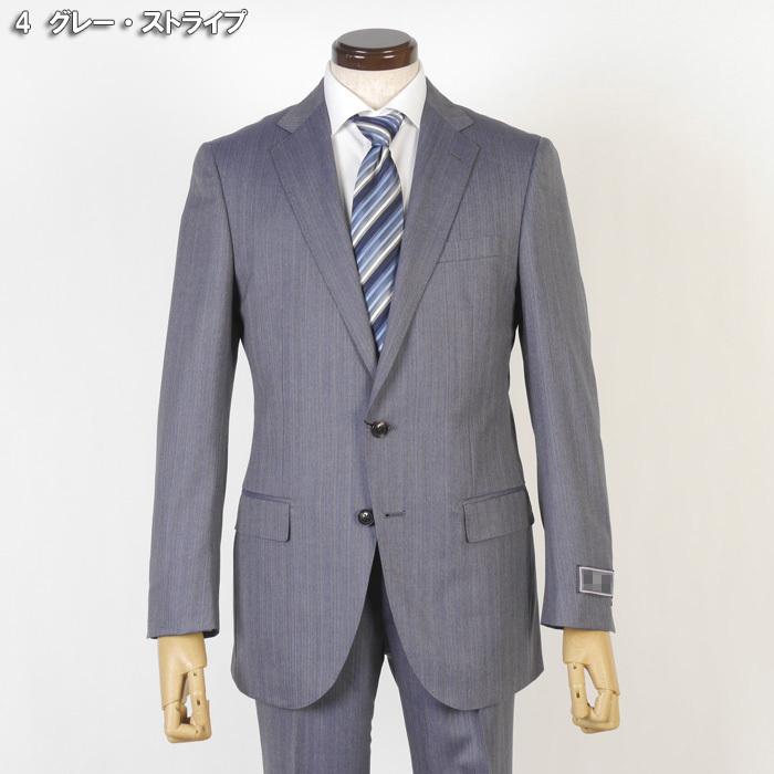 スーツ NIKKE 日本毛織ノータック スリム ビジネススーツ メンズ 本