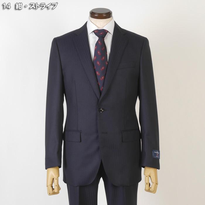 スーツ ErmenegildoZegna ゼニア「TRAVELLER」トラベラーノータック スリム ビジネス スーツ メンズ A体 本水牛釦使用 全7柄 bi 54000 tRS8042aの画像