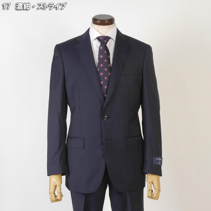 スーツ ErmenegildoZegna ゼニア「TRAVELLER」トラベラーノータック スリム ビジネス スーツ メンズ A体 本水牛釦使用 全7柄 bi 54000 tRS8042aの画像
