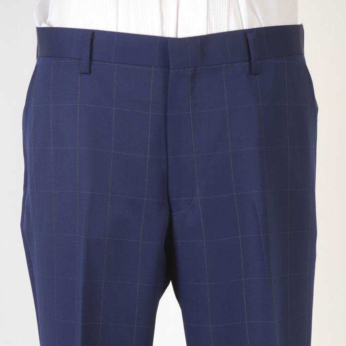 スーツ ErmenegildoZegna ゼニア ノータック スリム ビジネス スーツ メンズ AB体 ウール&コットン 本水牛釦使用 全2柄 51000 bi tRS8044abの画像