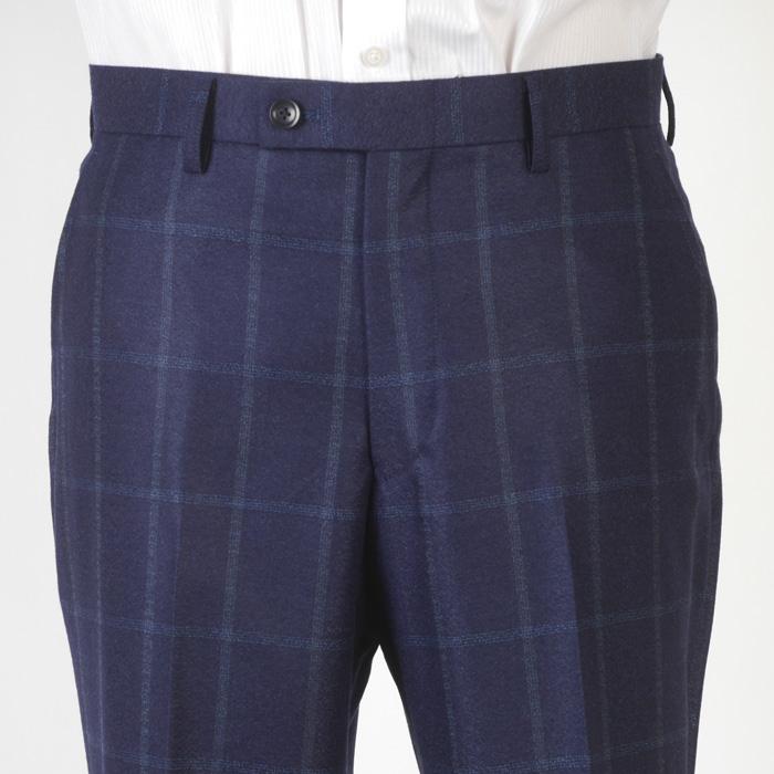 スーツ3ピース CANONICO カノニコノータック スリム ビジネススーツ