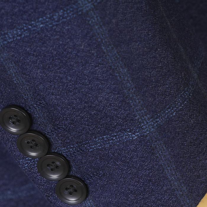 スーツ3ピース CANONICO カノニコノータック スリム ビジネススーツ