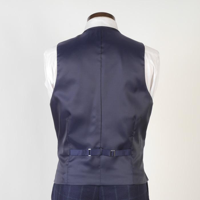 スーツ3ピース CANONICO カノニコノータック スリム ビジネススーツ