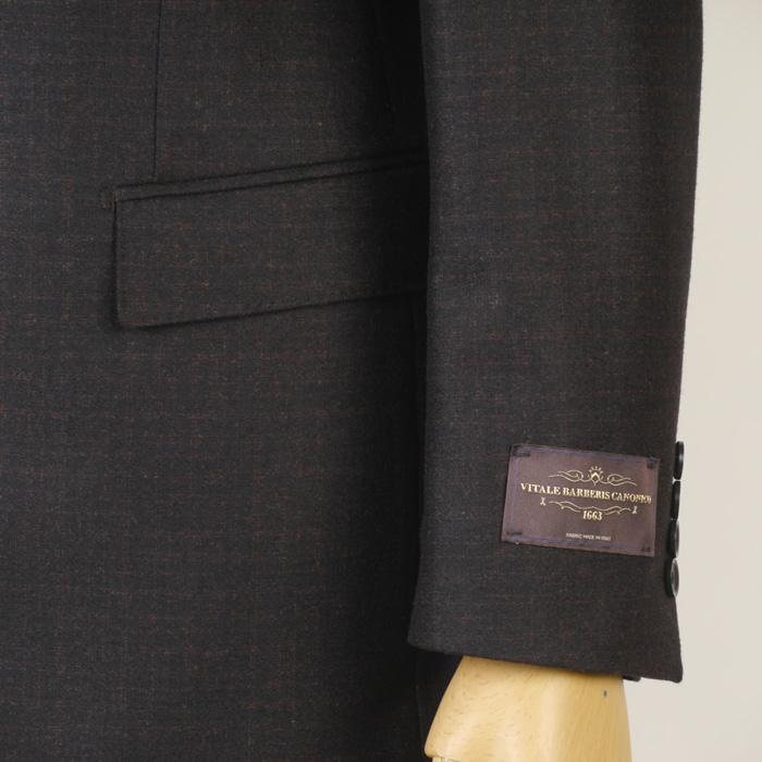 スーツ CANONICO カノニコ ノータック スリム ビジネススーツ メンズ A