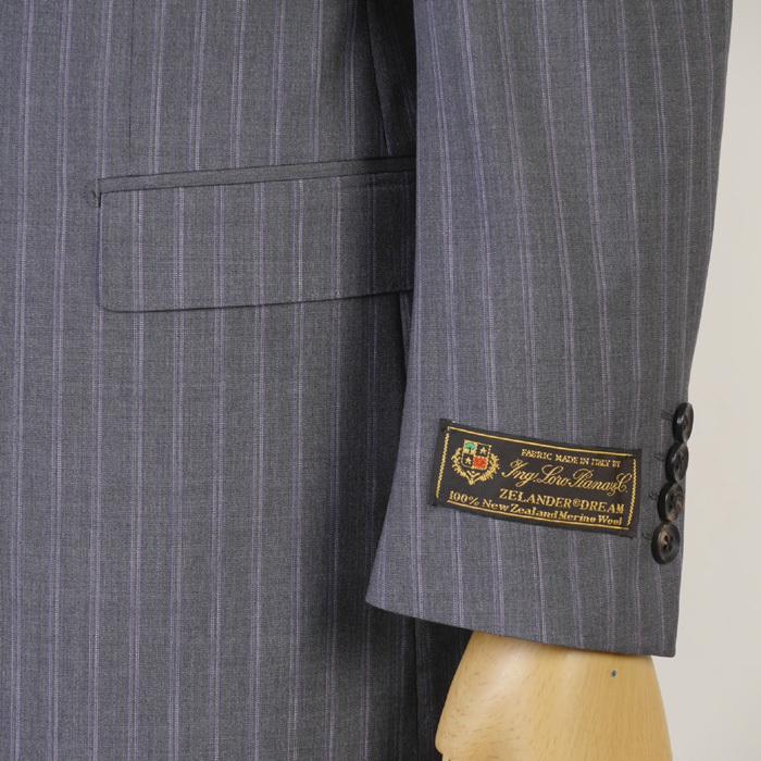 スーツ LoroPiana ロロピアーナ「ZELANDER DREAM」ジランダードリームノータック スリム ビジネス スーツ メンズ本水牛釦使用 全4柄 36000 tRS9020｜y-souko｜03