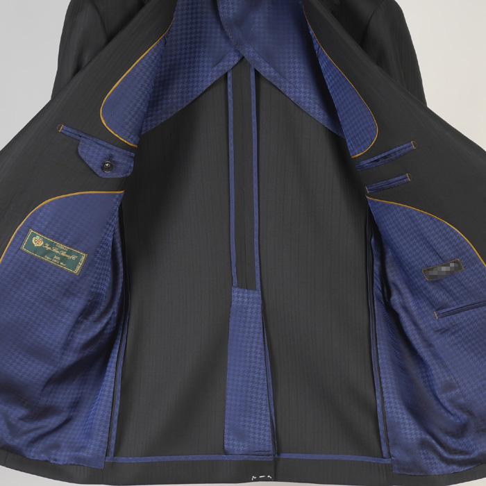 スーツ LoroPiana ロロピアーナ「365」Super130'sノータック スリム ビジネス スーツ メンズ本水牛釦使用 全9柄 48000 bi tRS9035の画像
