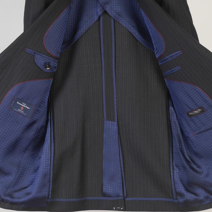 スーツ ErmenegildoZegna ゼニア「TROPICAL」トロピカルノータック スリム ビジネス スーツ メンズ本水牛釦使用 全4柄 bi 51000 tRS9038の画像