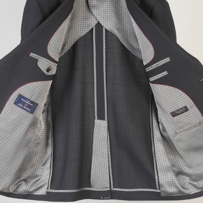 スーツ ErmenegildoZegna ゼニア「COOLEFFECT」クールエフェクトノータックスリムビジネススーツメンズ本水牛釦使用 51000 bi tRS9039の画像