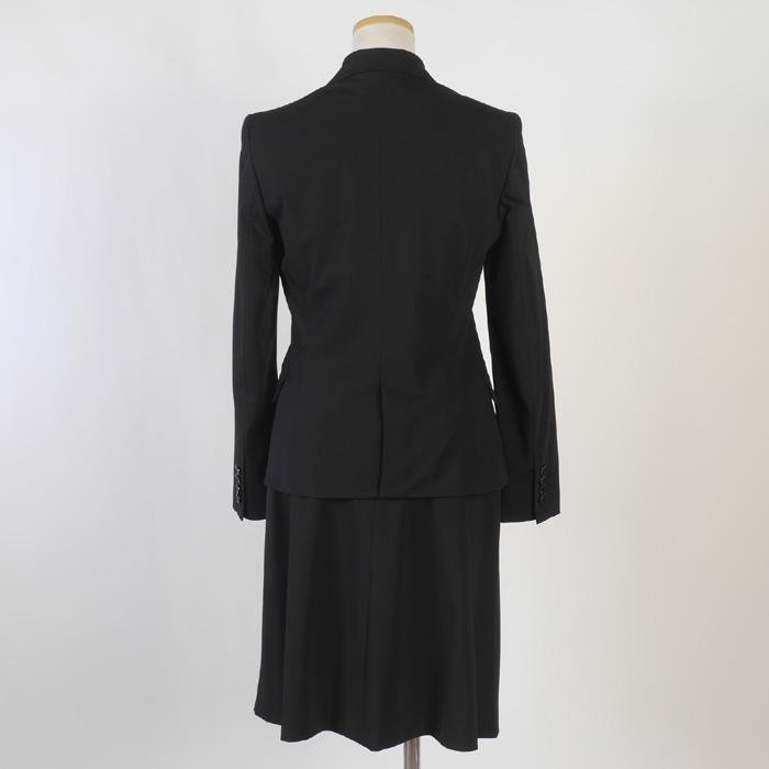 renoma レディーススーツ FEMME レノマファム スリム 黒無地 