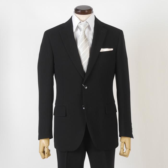 フォーマル 礼服 メンズ シングル レギュラー オールシーズン フォーマルスーツ ブラックスーツ 春夏 秋冬【送料無料】 礼服 メンズ ウォッシャブル シングル ノータック スリム フォーマル