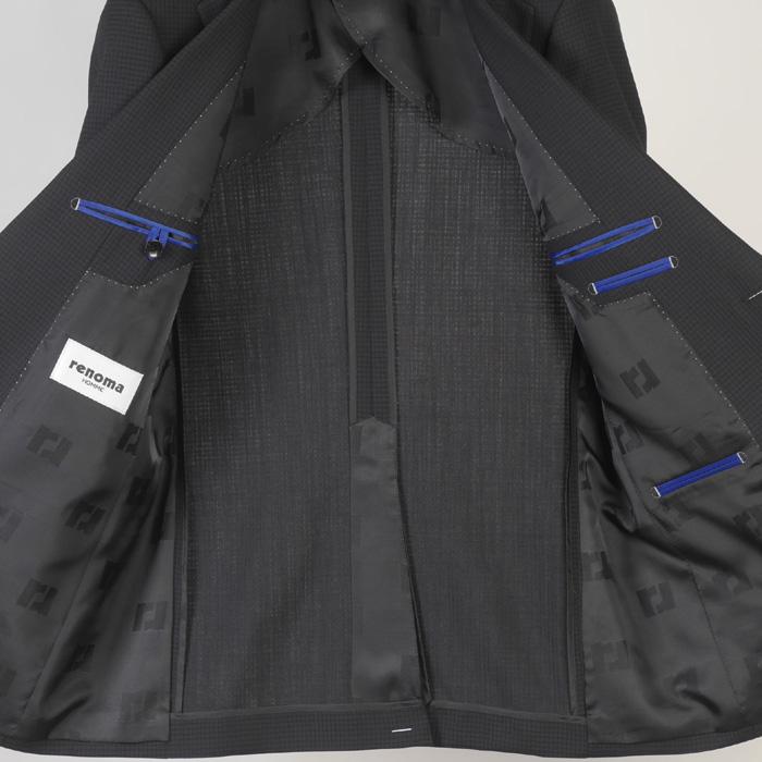 スーツ RENOMA HOMME レノマオムノータック スリム ビジネススーツ メンズ良質毛100％素材 全4柄 31000 wRS9001の画像