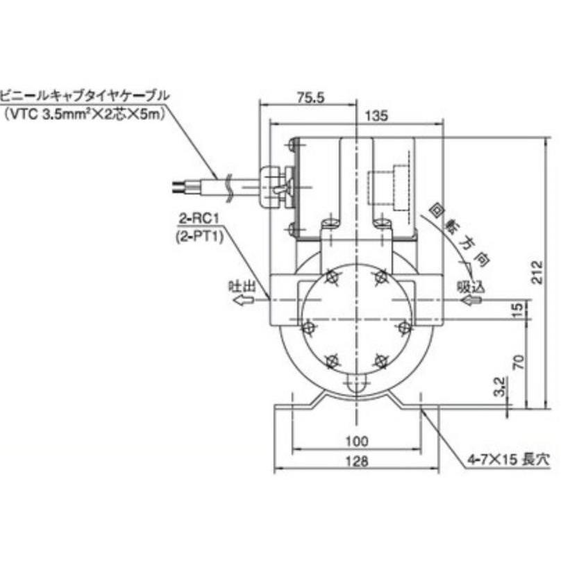 日機装 FD25-B6RC-D4日機装エイコー モノフレックスポンプ FD25 日機装 FD25-B6RC-D4日機装エイコー モノフレックスポンプ FD25